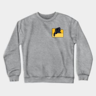 Pug in a Folder Icon Crewneck Sweatshirt